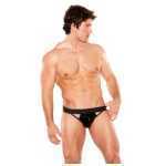 Zeus Wet Look Jock Strap One Size Fits All - AL243202Z