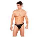 Zeus Wet Look Thong One Size Fits All - AL244802Z