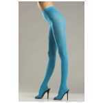 Opaque Nylon Pantyhose Turquoise - BEW620T