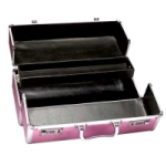 Lockable Vibrator Case Pink Large - BMS09816