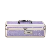 Lockable Vibrator Case Purple Small - BMS09915