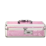 Lockable Vibrator Case Pink Small - BMS09916