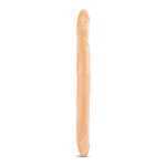 B Yours 16 Inch Double Dildo Beige - BN52013