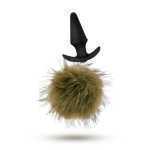 Pom Plugs Fur Pom Pom Brown - BN59206