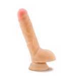 Au Natural 9 Inch Sensa Feel Dildo Beige - BN74803