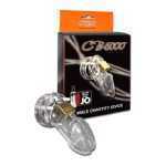 Chastity Clear 3 And One Quarter Inch Cock Cage - CB6000CL