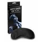 Fifty Days Of Play Blindfold Black - CREUSFIFTYDAYBF