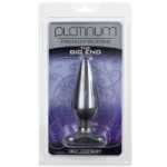 Platinum Silicone Charcoal Big End - DJ010305