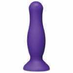 American Pop Mode Anal Plug 4 Inch Purple Silicone - DJ050002