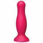 American Pop Mode Anal Plug 4.5 Inch Pink Silicone - DJ050008