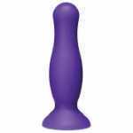 American Pop Mode Anal Plug 4.5 Inch Purple Silicone - DJ050009