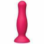 American Pop Mode Anal Plug 5 Inch Pink Silicone - DJ050015