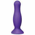 American Pop Mode Anal Plug 5 Inch Purple Silicone - DJ050016