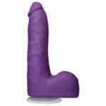 American Pop Revolution Purple 7 Inch Slim Realistic With Balls - DJ050202