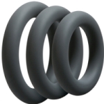 Optimale 3 C-Ring Set Thick Slate - DJ069005