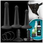 Vac-U-Lock Platinum Silicone Black Set - DJ107050