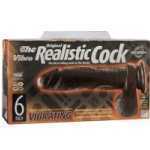 Realistic Cock 6 Vibrator Black - DJ115603