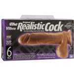 Realistic Vibrator 6 Mulatto - DJ115605