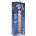 Realistic Cock 12 Vib. White - DJ116032