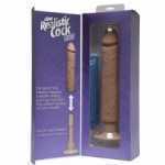 Realistic Cock 10 Vib. Brown - DJ116034