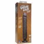 Realistic Cock 10 Vib. Black - DJ116037