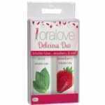 Oralove 2 Pack Lube Strawberry And Mint - DJ135502