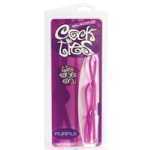 Silicone Cock Ties Purple - DJ212901