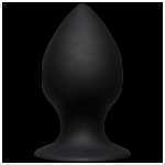 Kink Ace Premium Silicone Plug 5 Inch Black - DJ240119