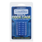 Titan Cock Cage Blue - DJ350402