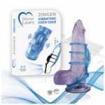 Doctor Love Zinger Vibrating Sleeve Blue - DLSLV13