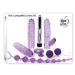 Adam And Eve Complete Lovers Kit Purple - ENAEEQ66422