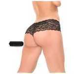 Adam And Eve Cheeky Vibrating Panty With Bullet Plus Size - ENAEWF01202