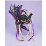 Half Mask Karneval Green - FN56281