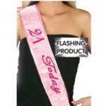 21 Today Flash Sash Pink - GAFS21P