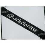 Bachelorette Black Sash - GASBACHBS