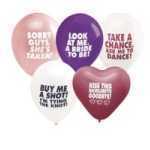 Bachelorette Balloons Assorted Colors - GE122