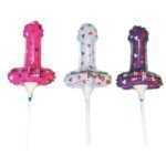 Bachelorette Foil Balloon On A Stick 3 Pack - HO2500