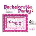 Bachelorette Party Tablecloth Trivia - HO2515