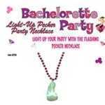 Light Up Pecker Party Necklace - HO2700