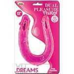 Wet Dreams Dual Pleasure Magenta - HO2897