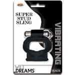 Wet Dreams Super Stud Sling Black - HO2935