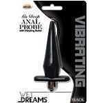 Wet Dreams Go Deep Anal Probe Black - HO2941