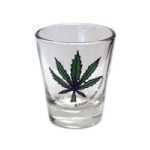 Pot Leaf Shot Glass - KASG109