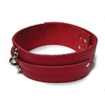 Leather Collar Red - KL208