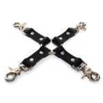 Hog Tie Leather Black - KL284