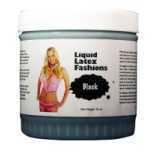 Liquid Latex Solid Black 16 Oz - LLF010743