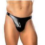 Rubber Classic Thong Large - MPPAK440003BKLG