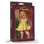 Baby Doll And Panty Set Yellow Large - MSB510YELLG