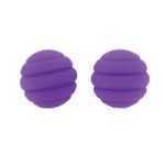 Twistty Silicone Kegel Balls Purple - MT1808L2