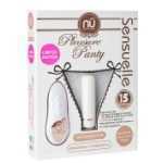 Sensuelle Pleasure Panty White Remote Control - NCBTW55WH